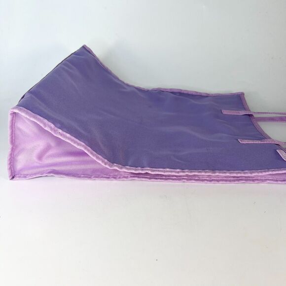 Clinique MakeUp Cosmetic Travel Carry Tote Bag Storage Lavender Purple New - Picture 7 of 12